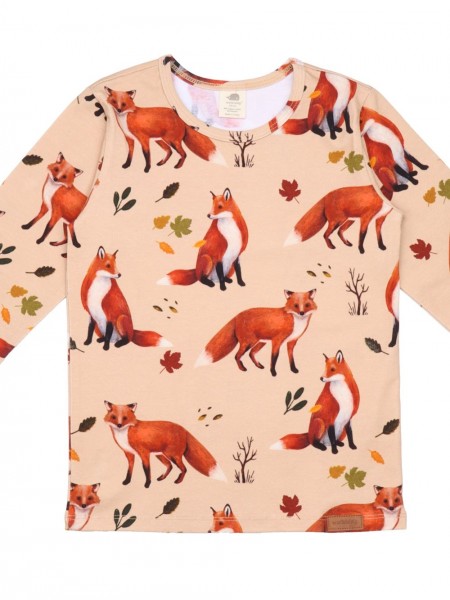 Shirt - langarm - Red Foxes