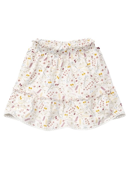 Rock - weiß - Blumenwiese