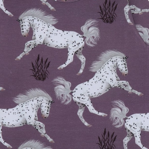 Shirt - langarm - Schimmel - Horses