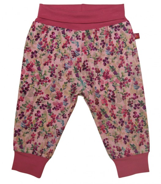 Wendehose mit Jerseyfutter - erika/waldgrün