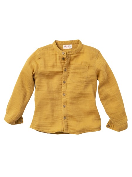 Kinder Hemd - langarm - Musselin