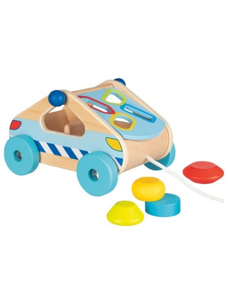 Sortierbox - Auto zum Hinterherziehen