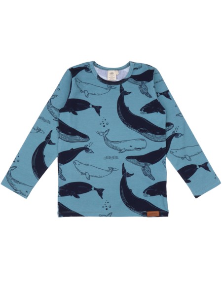 Shirt - langarm - Wale - Whale Friends