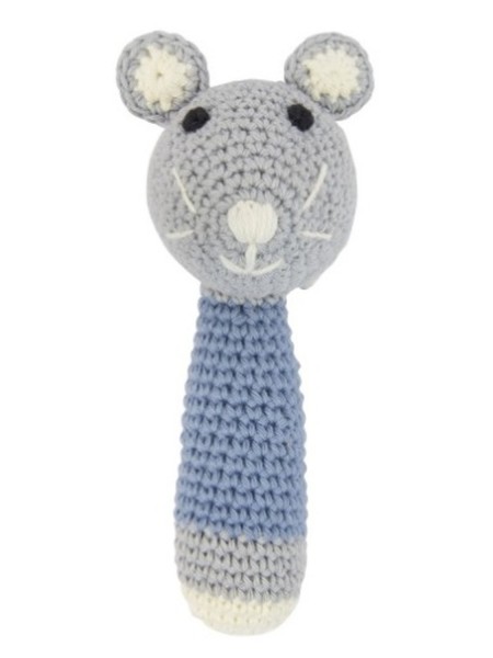 Rassel - Maus Sam - Baumwolle