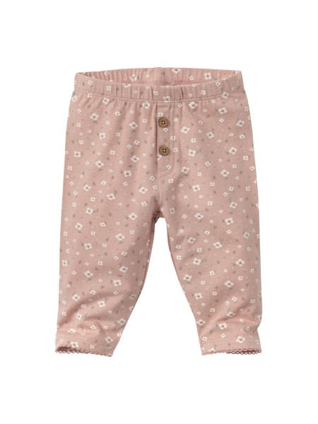 Baby Leggings - rosenholz - Gänseblümchen