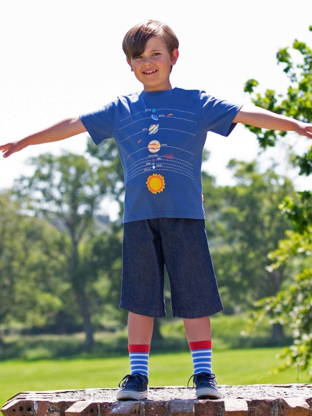 Solar System T-Shirt - kurzarm - navyblau