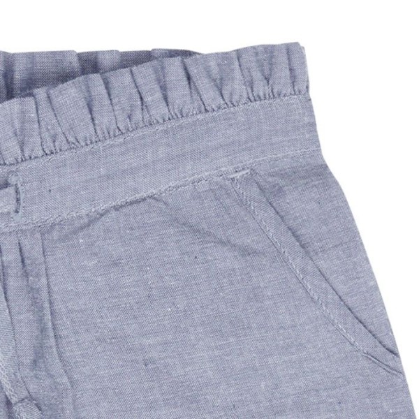 Mädchen Shorts Olivia - Musselin - hellblau