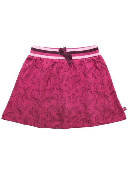 Skort Pferdedruck - berry