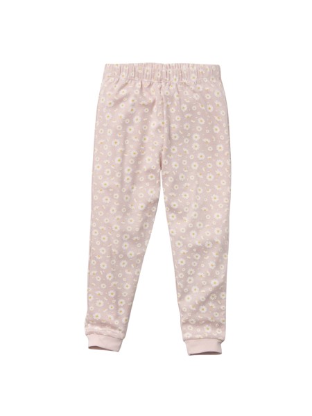 Pyjama - rosa - mit Gänseblümchen