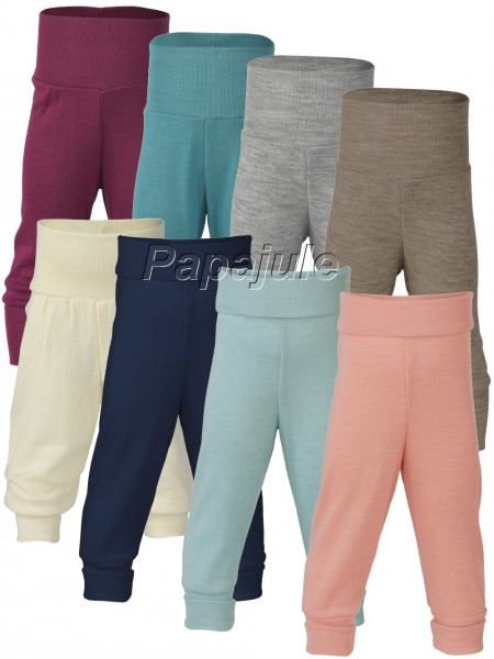 Babyhose - Wolle/Seide - mit Nabelbund