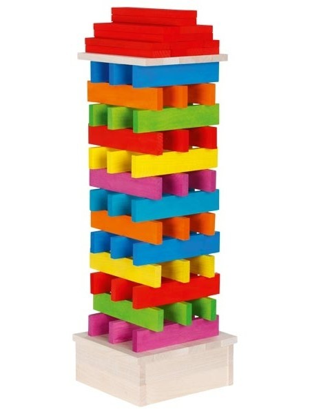 Bausteine Farbenreich - 200 Stück - aus Ahornholz