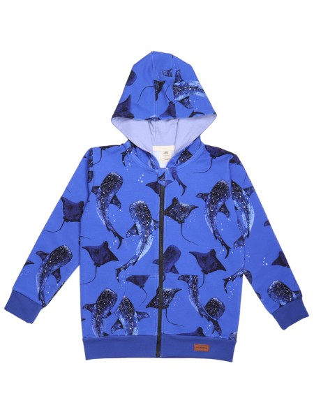 Kapuzenjacke - Sweat - Whales Eagle Rays