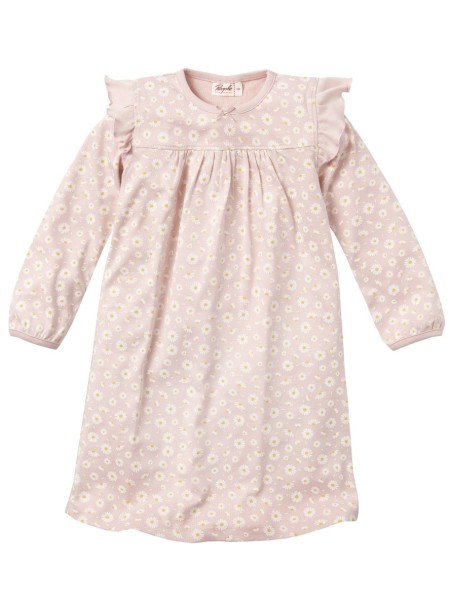 Mädchen Nachthemd - rosa - mit Gänseblümchen