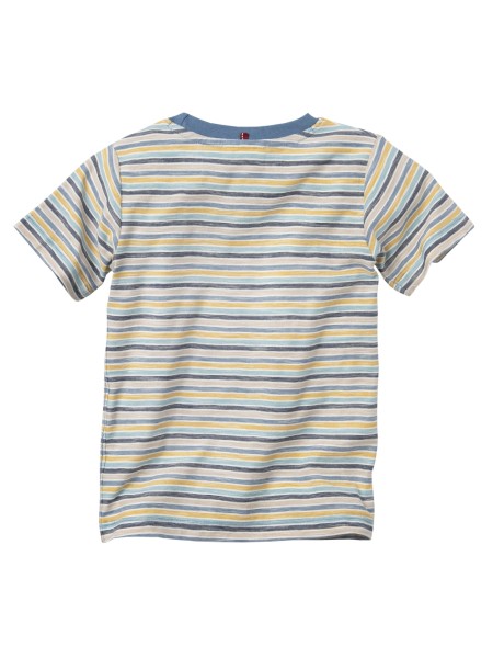 Shirt - kurzarm - bunt geringelt