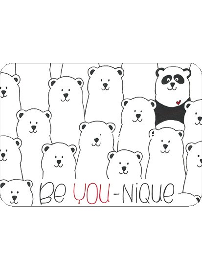 Postkarte - BE YOU-NIQUE - 105x150mm