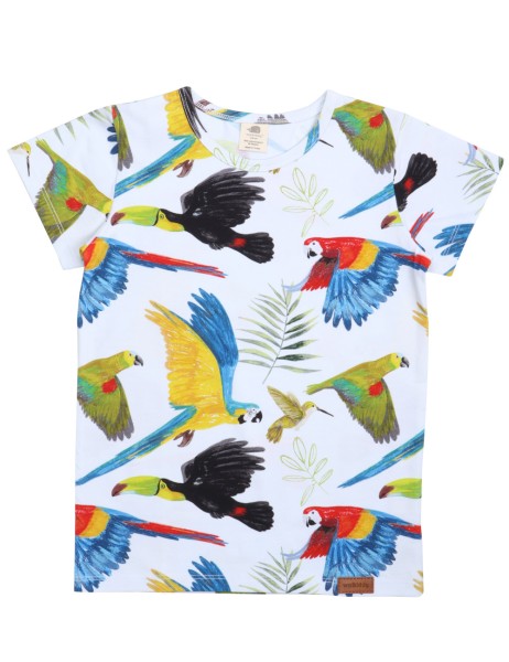 Shirt - kurzarm - The Birds of Rainforest - Alloverprint