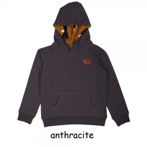 Hoodie - Kapuzenpullover - unifarben