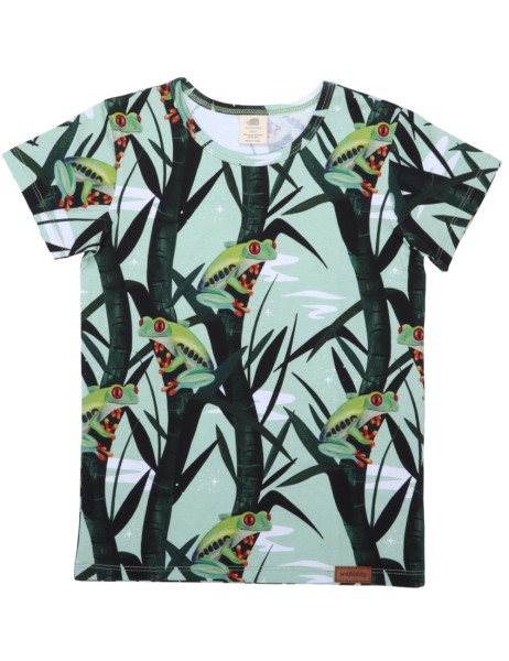 Shirt - kurzarm - Red Eyed Tree Frogs - Alloverprint