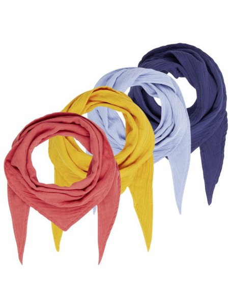 großes Dreieckstuch Elim - Musselin