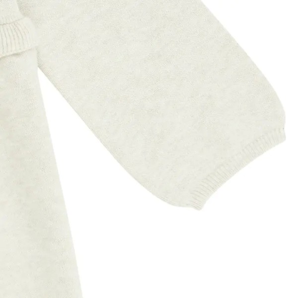 Baby Strickkleid - sand und altrosa - Flora