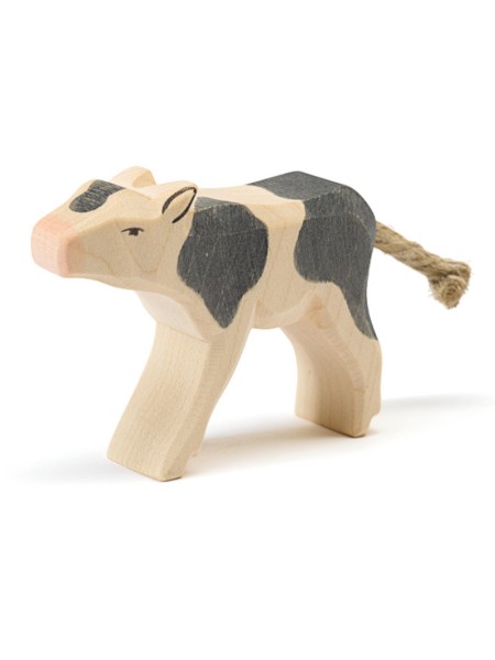 Kalb - schwarz - trinkend