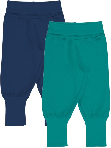 Pumphose - Bio Baumwolle - lagoon/navy