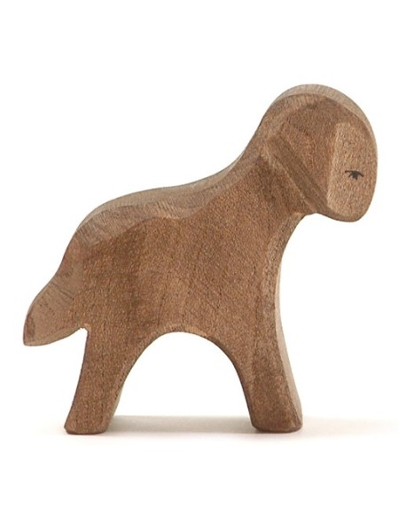 Lamm - stehend - braun