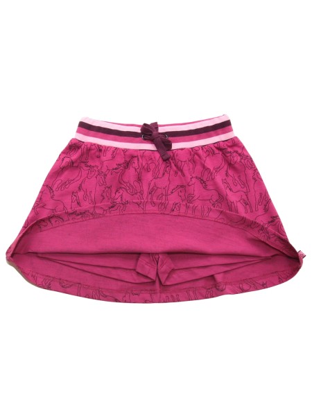 Skort Pferdedruck - berry