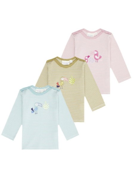 Baby Shirt Luna - langarm - mit Tukan
