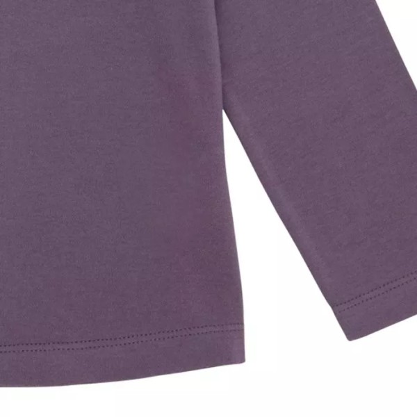 Mädchen Shirt - langarm - dunkelrosa oder aubergine - Arlena